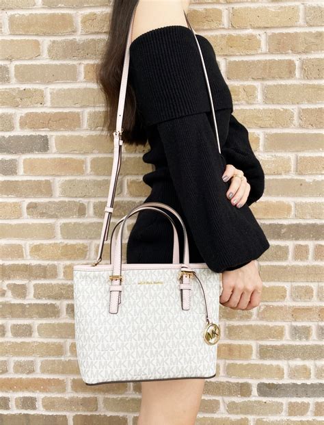 michael kors zip top|michael kors tote bag.